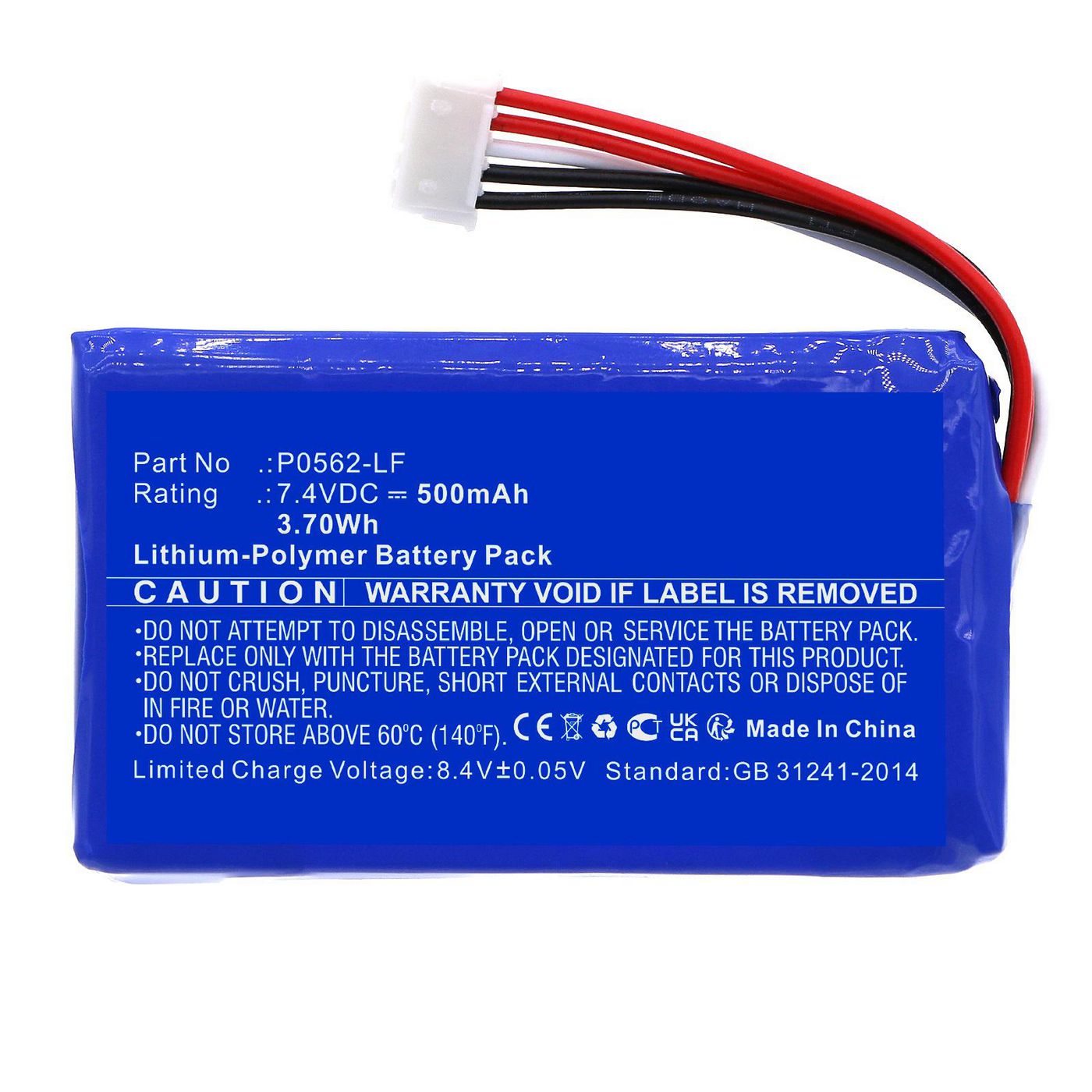 Battery 3.70Wh Li-Polymer 