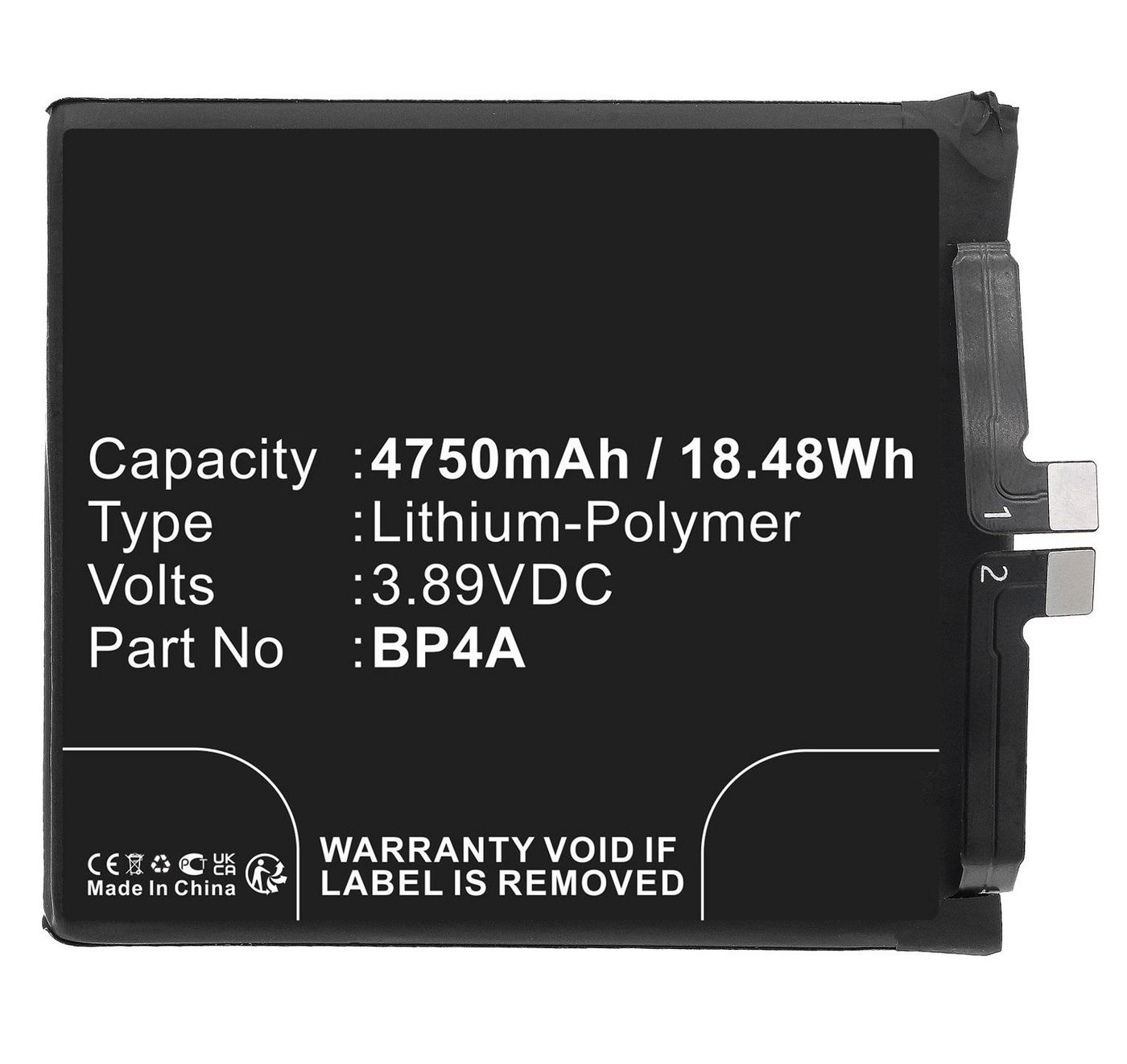 Battery 18.48Wh Li-Polymer