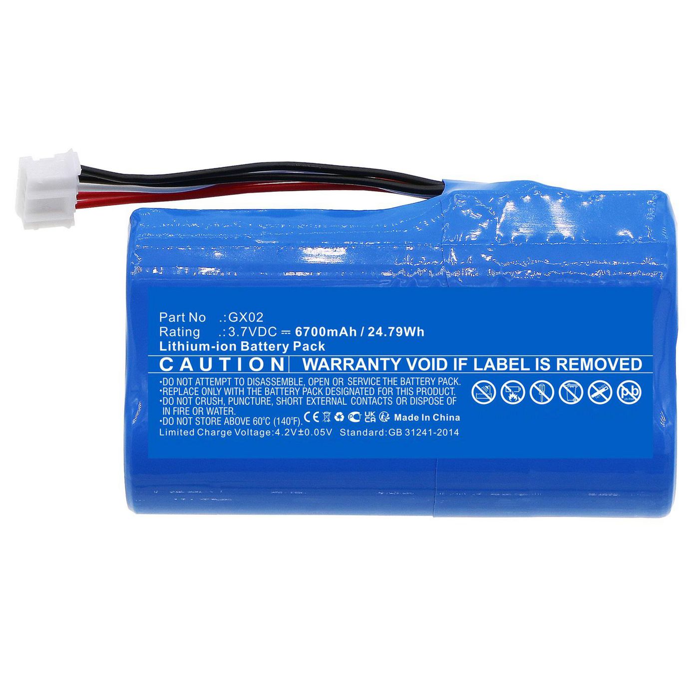 Battery 24.79Wh Li-ion 3.7V 