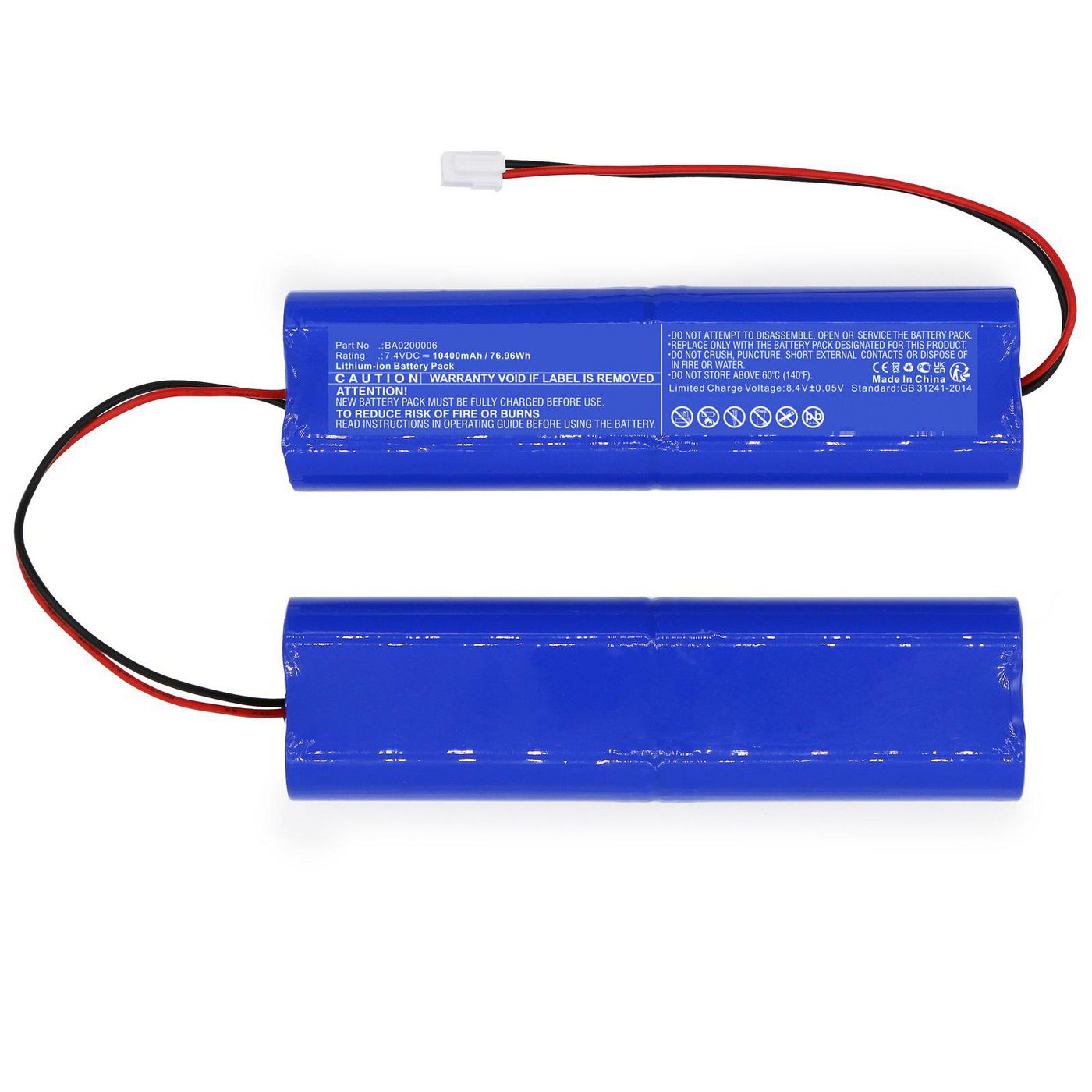 Battery 76.96Wh Li-ion 7.4V 