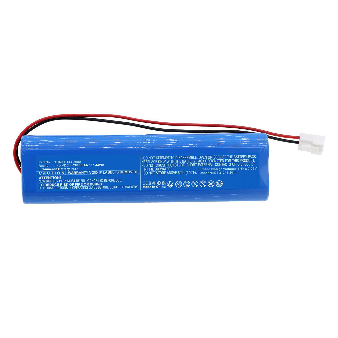 Battery 37.44Wh Li-ion 14.4V