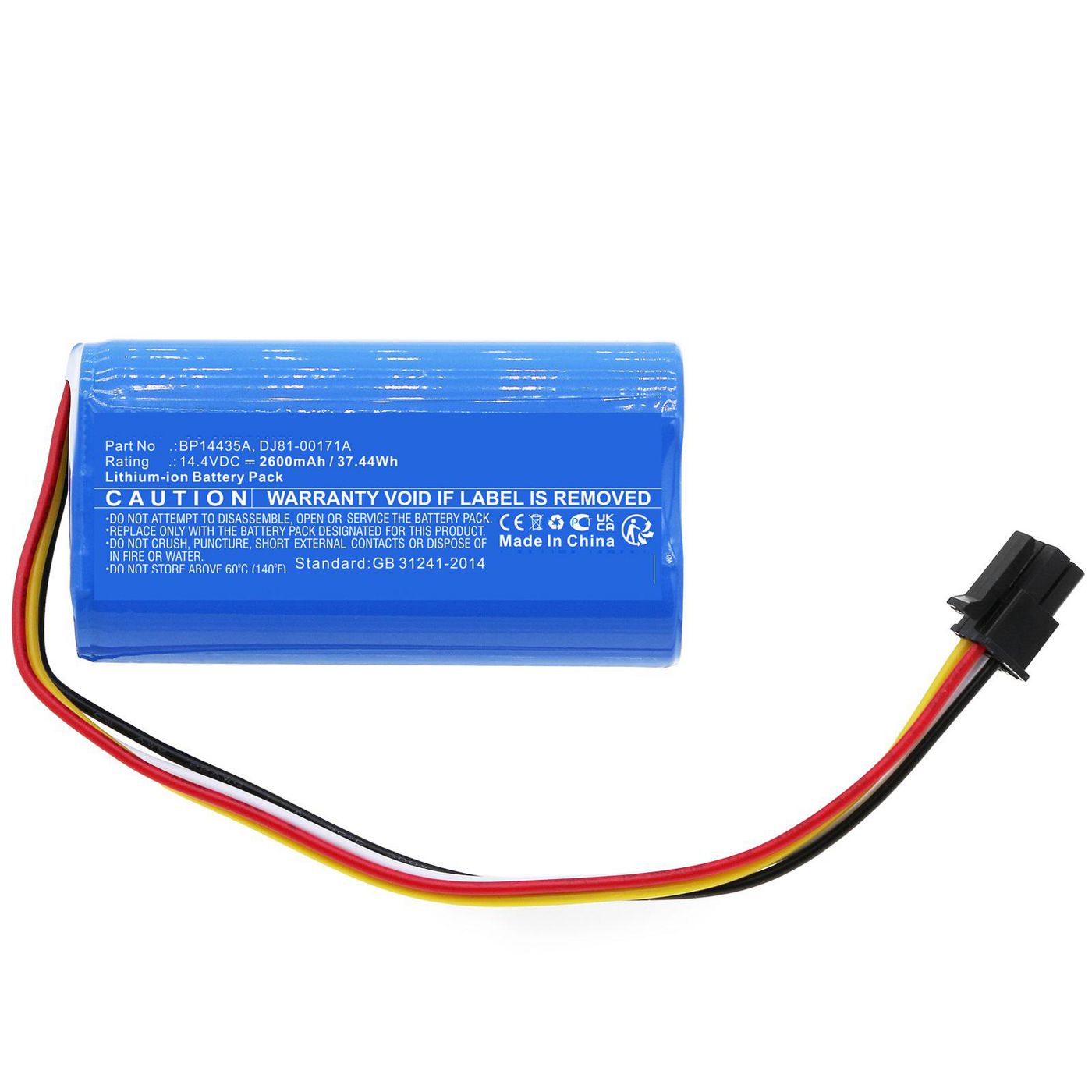 Battery 37.44Wh Li-ion 14.4V 