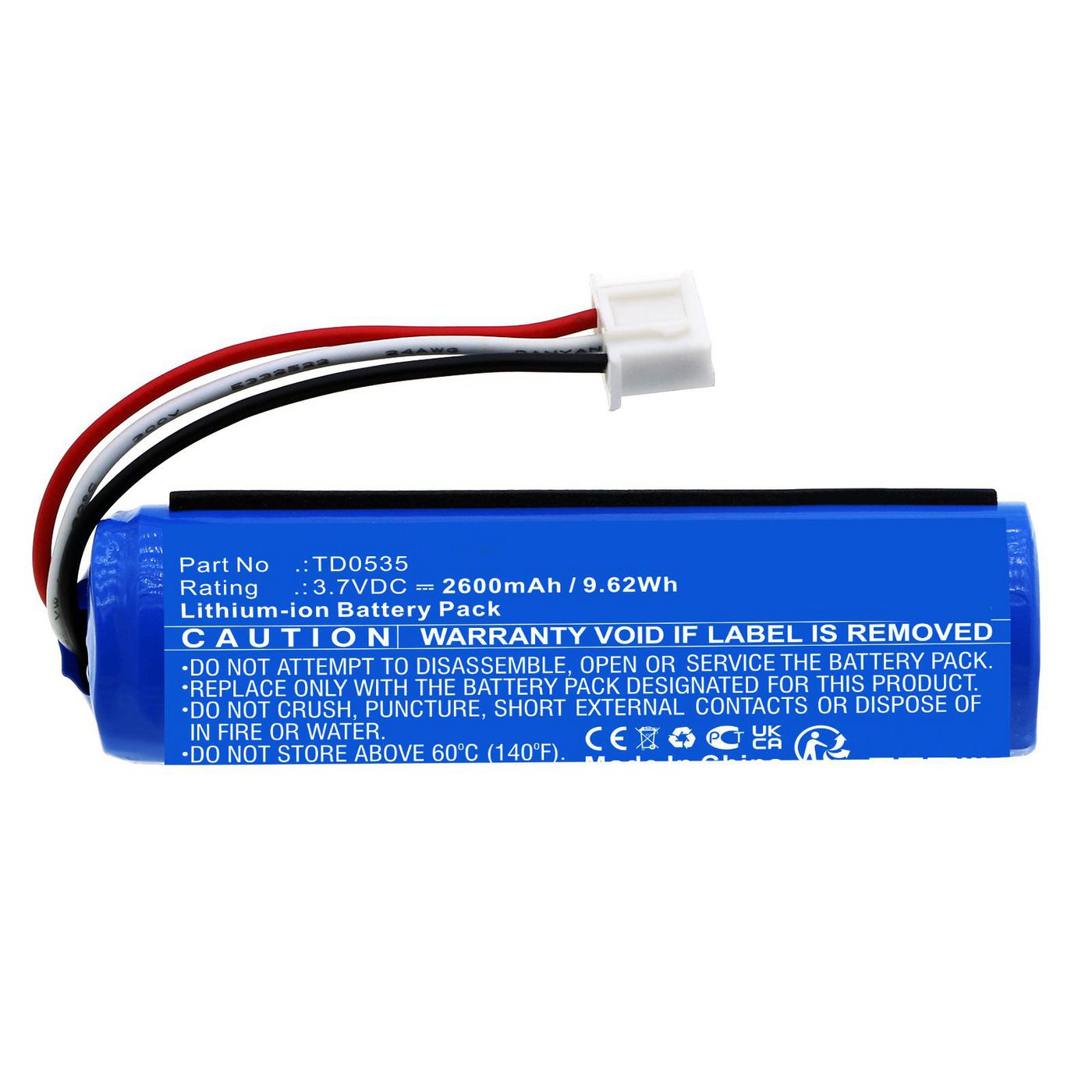 Battery 9.62Wh Li-ion 3.7V 