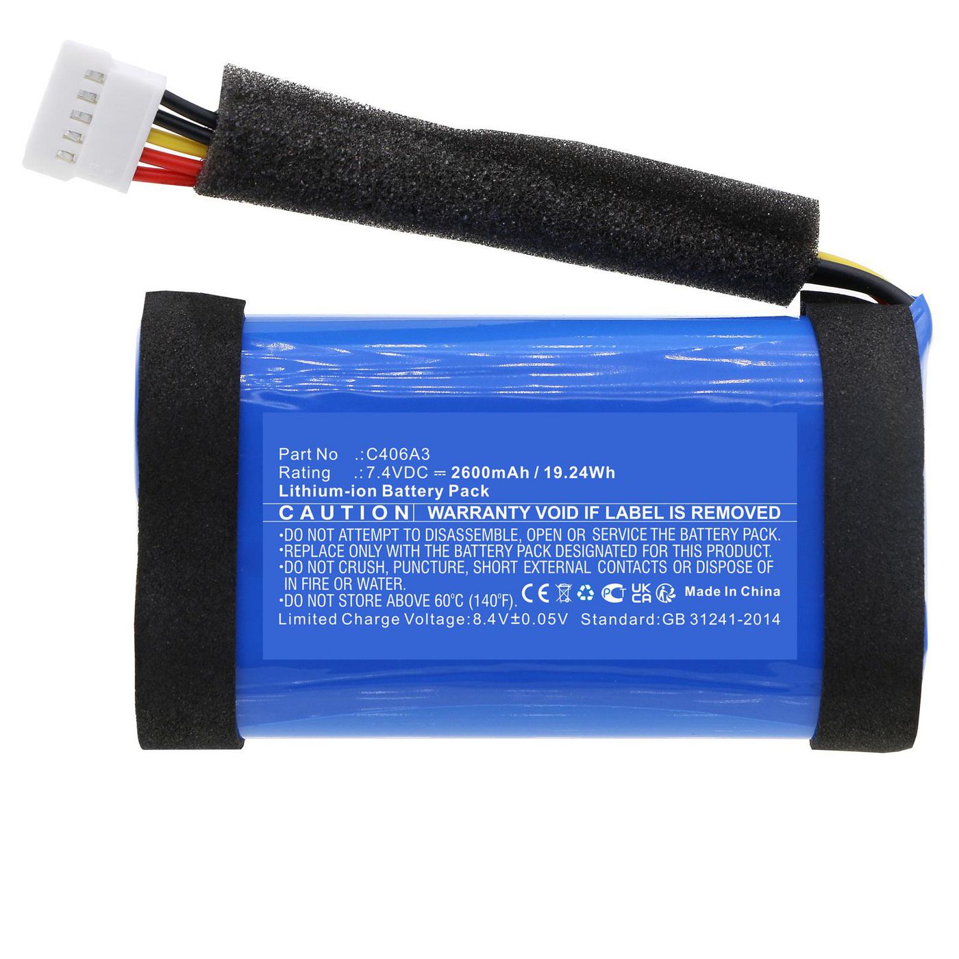 Battery 19.24Wh Li-ion 7.4V 