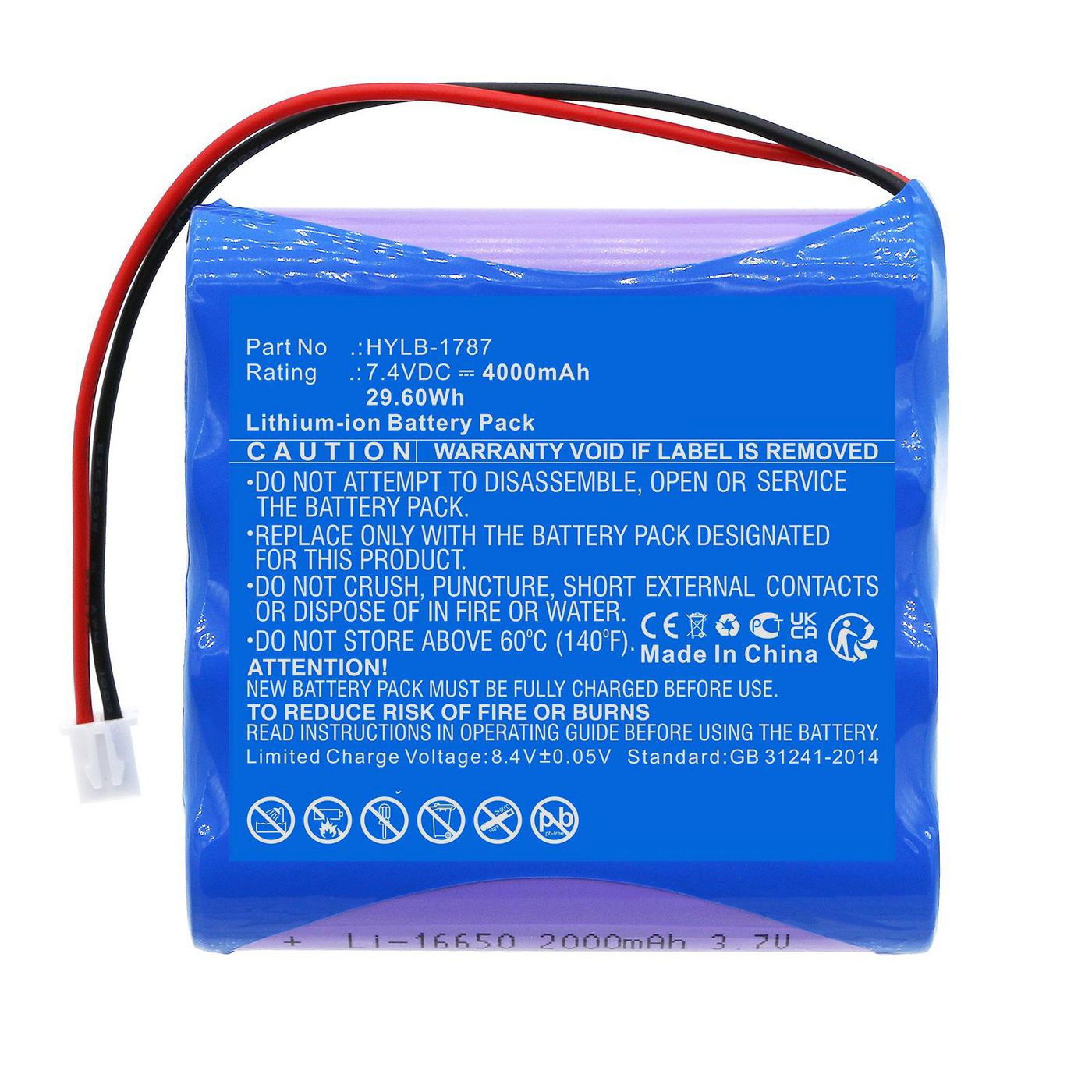Battery 29.60Wh Li-ion 7.4V 