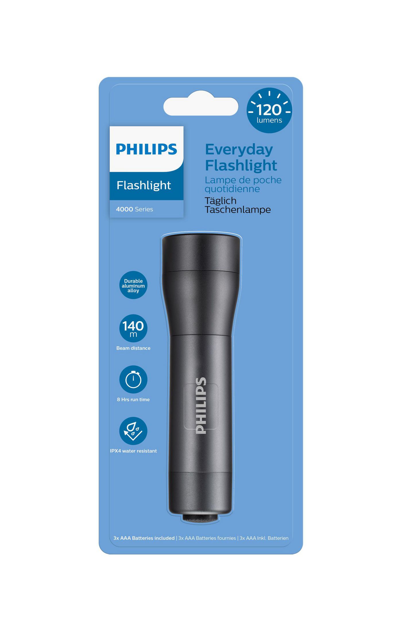 Sfl4000T/10 Flashlight Black 
