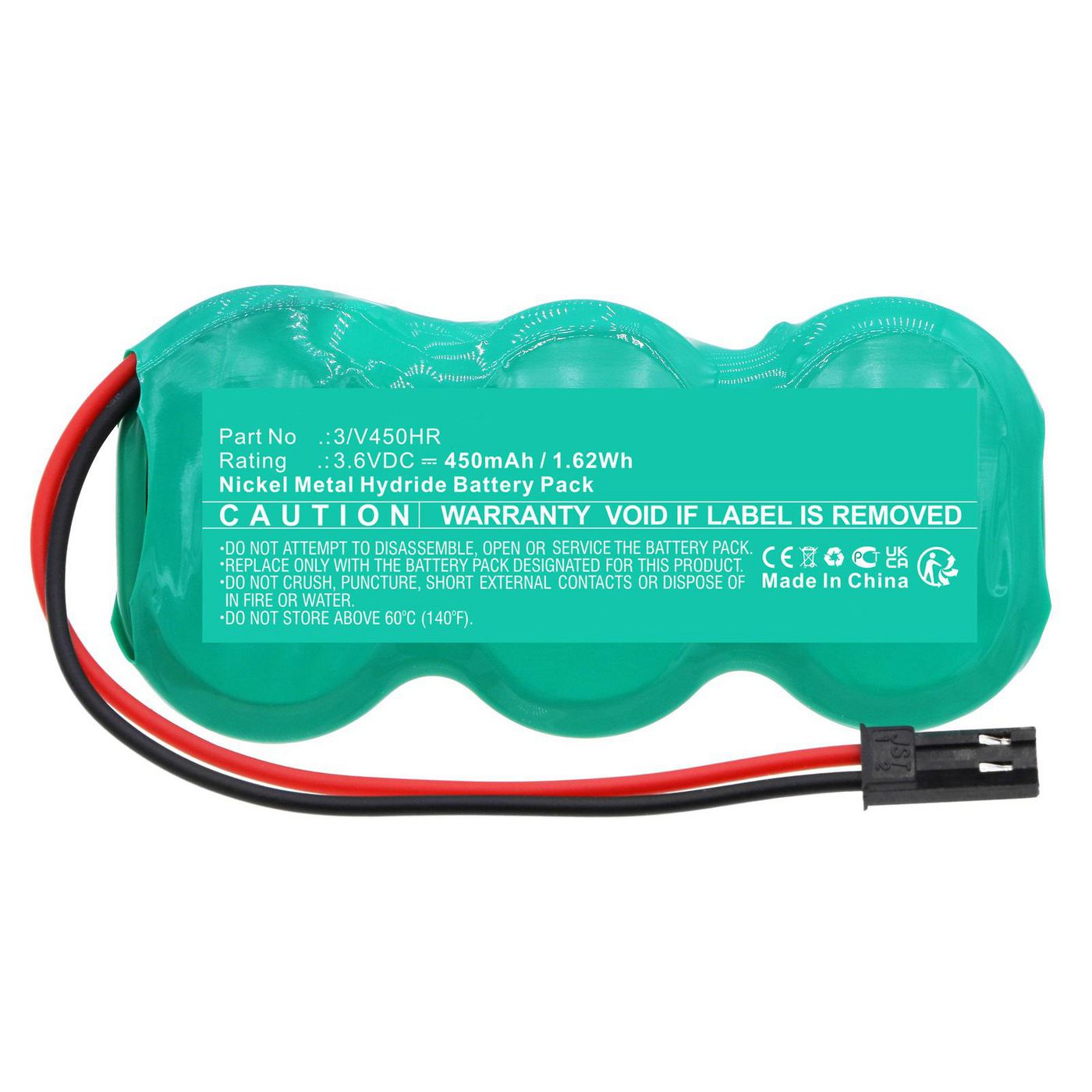 Battery 1.62Wh 3.6V 450mAh