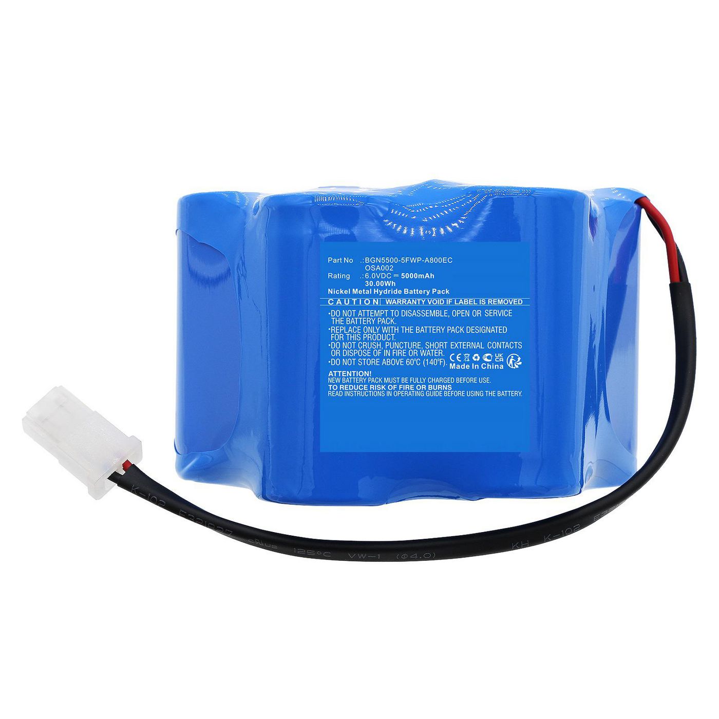Battery 30.00Wh 6.0V 5000mAh