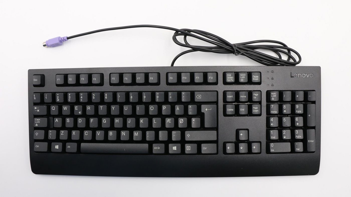 Keyboard PS2 BK DEN