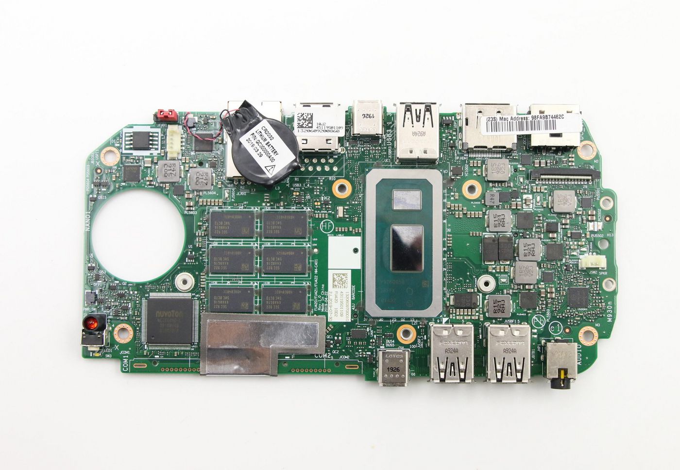 Lenovo Systemboard I5-8265U WIN DPK