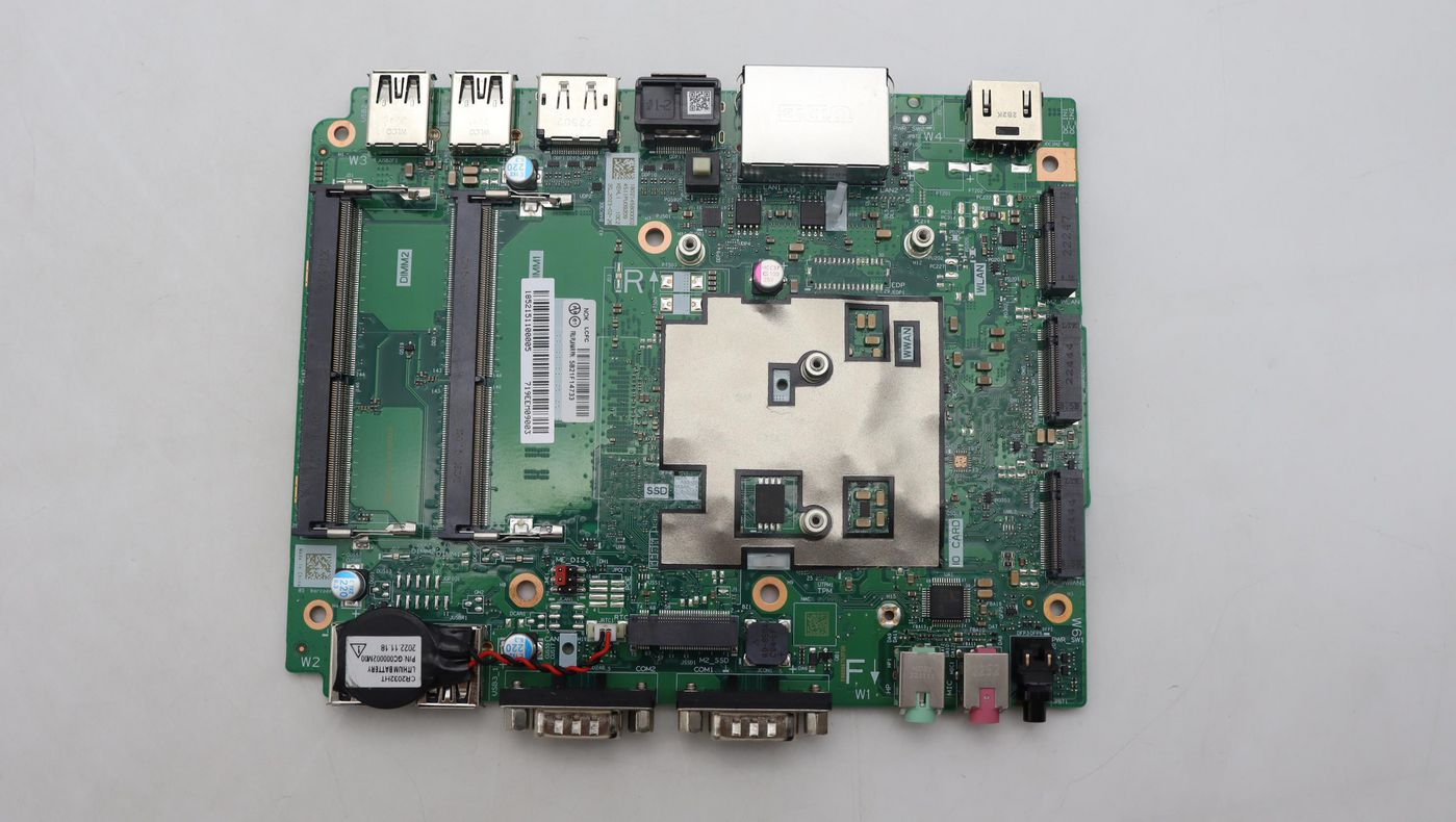 Motherboard with Intel Atom 