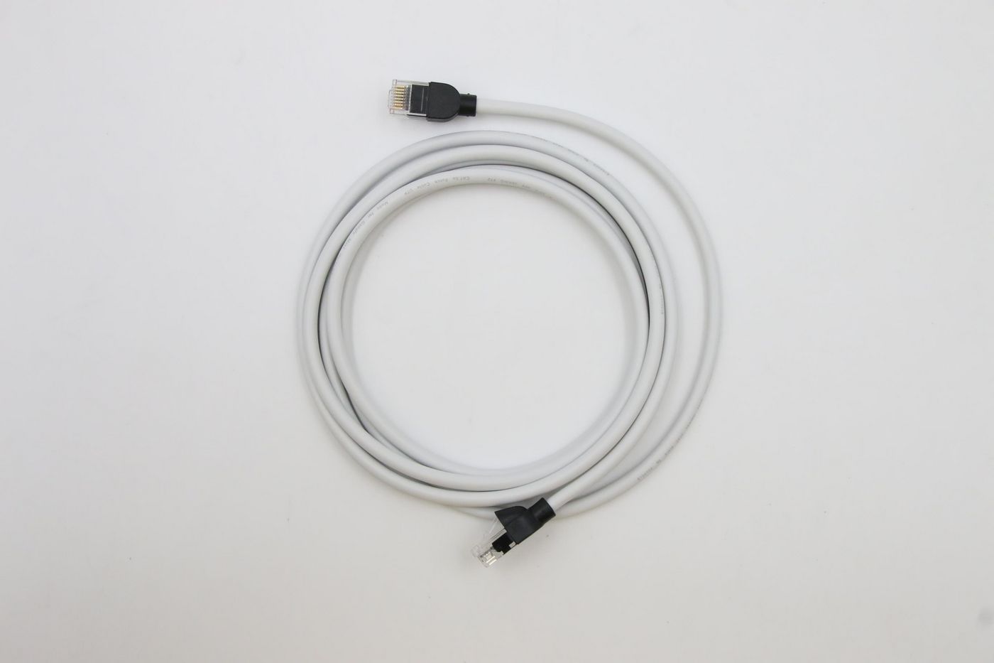 2m CAT5 Ethernet cable, black
