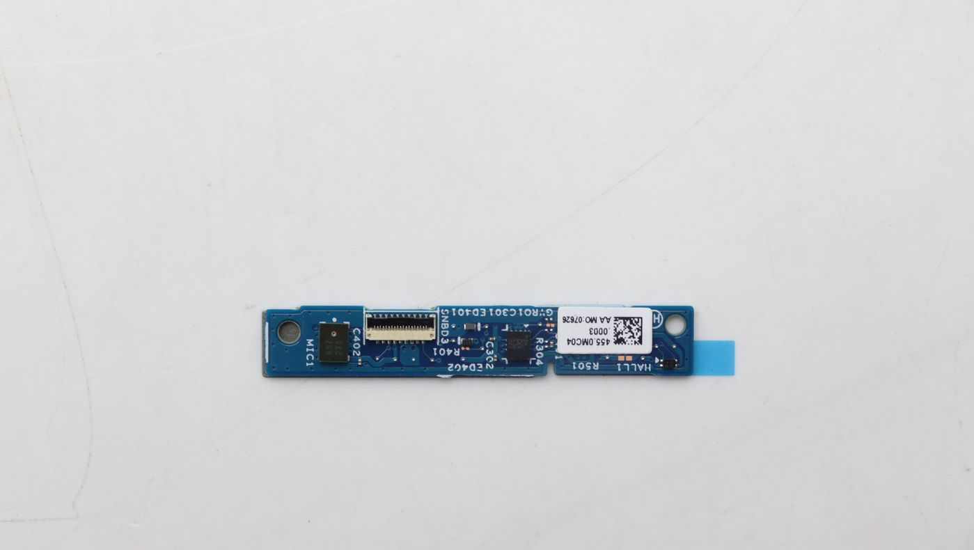 Sensor board with microphone 