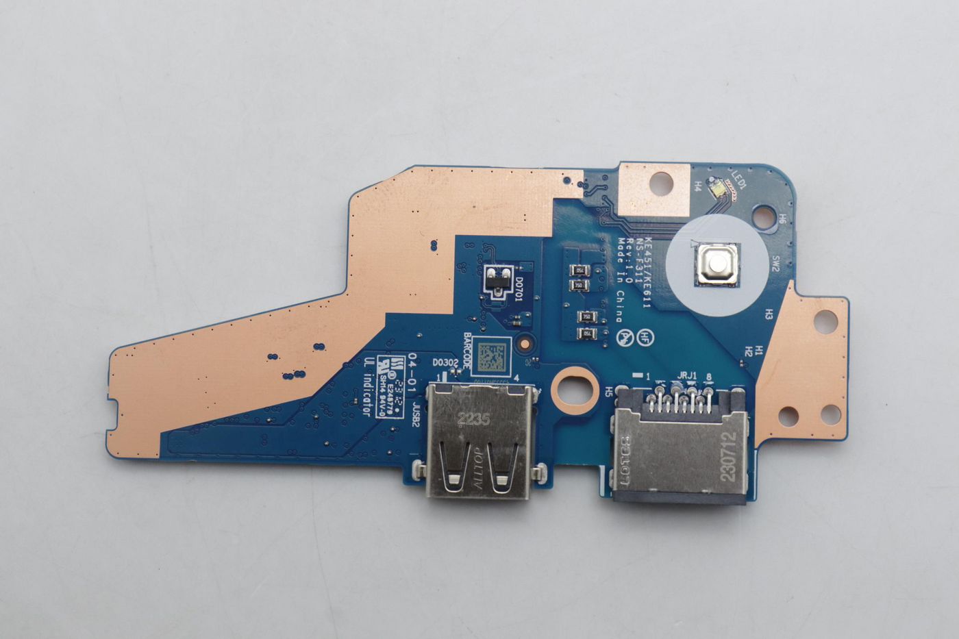 Input/Output Board component