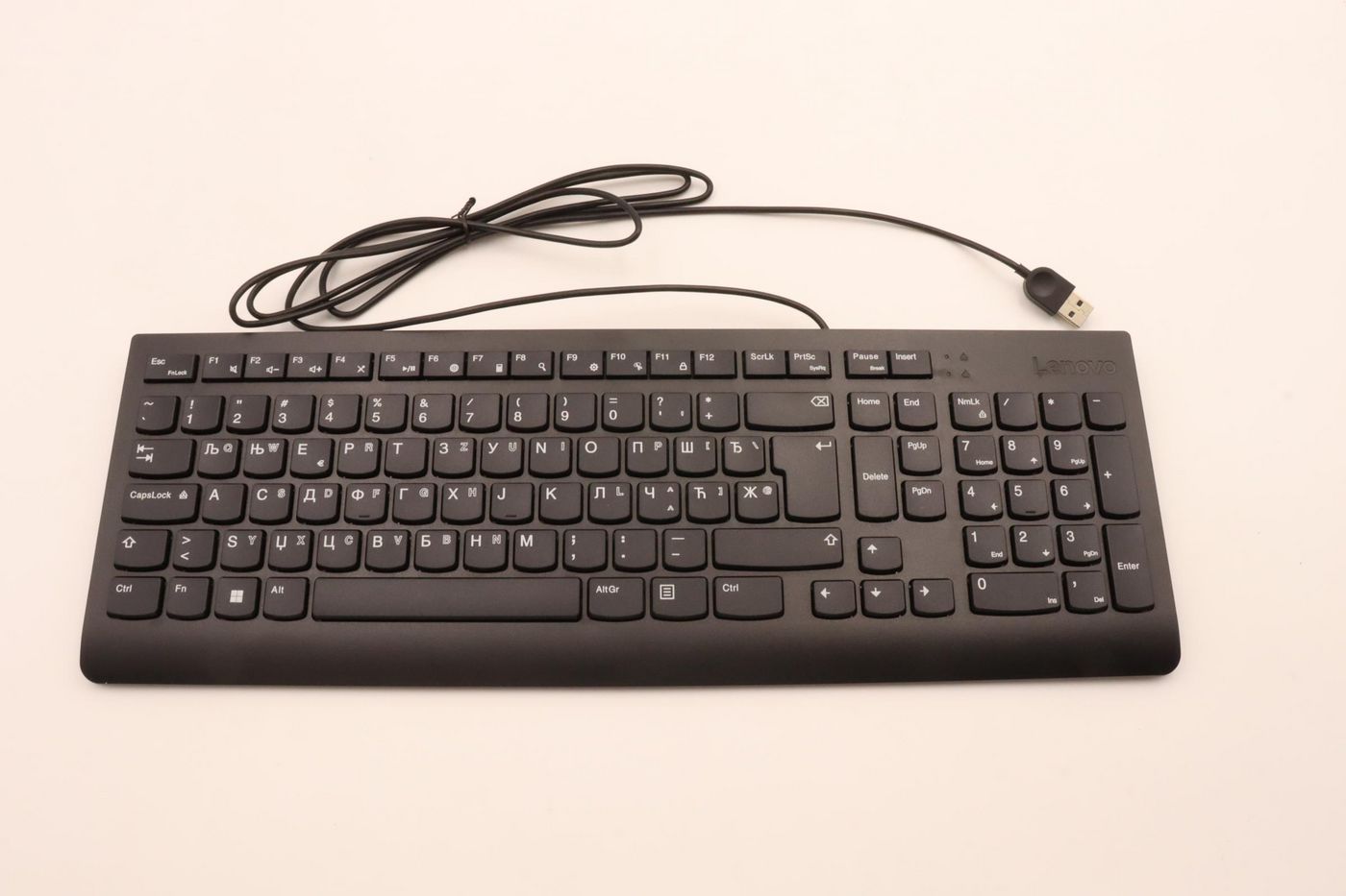 Lenovo USB Calliope Keyboard Gen2 Black Serbian Cyril