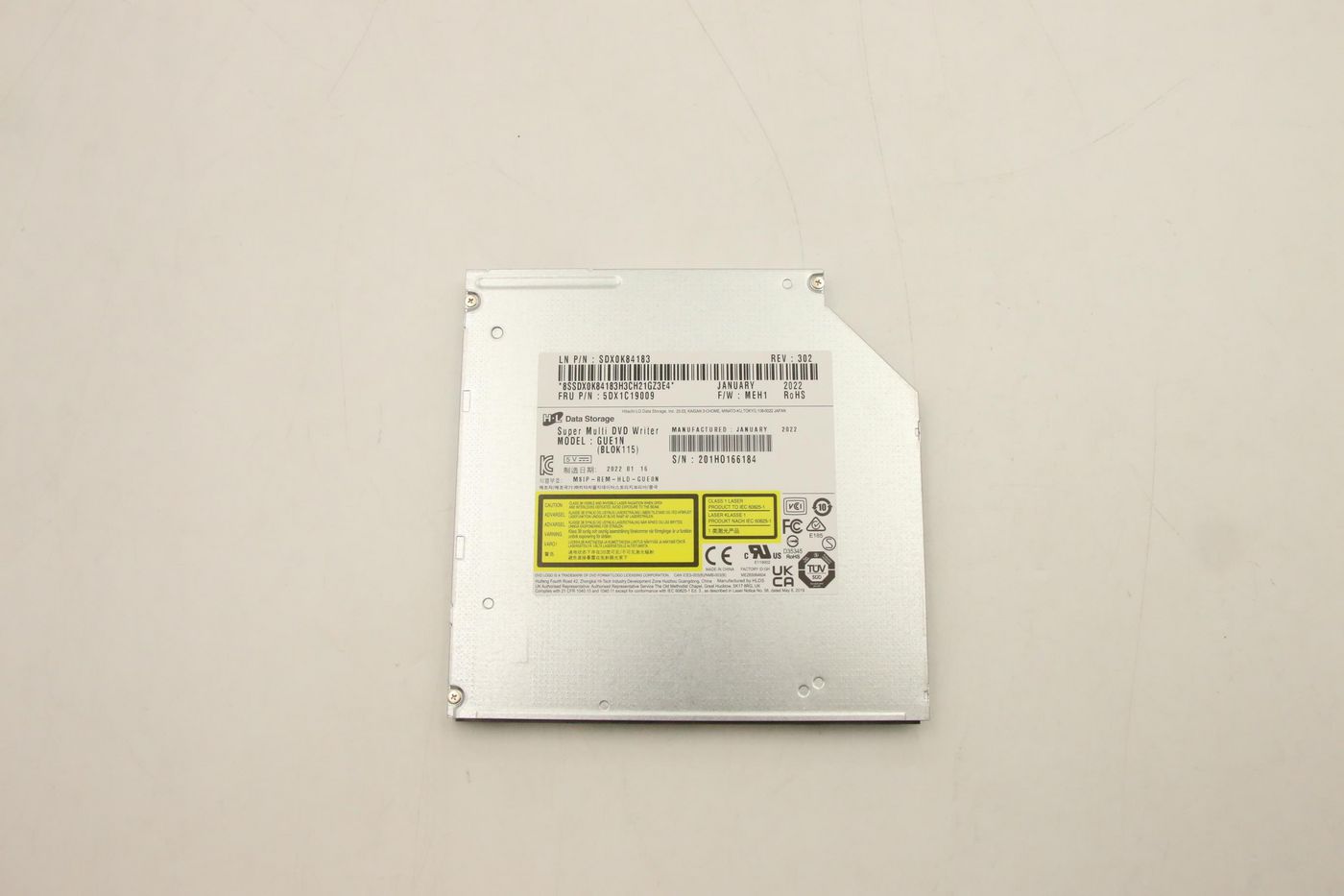 External DVD writer, 