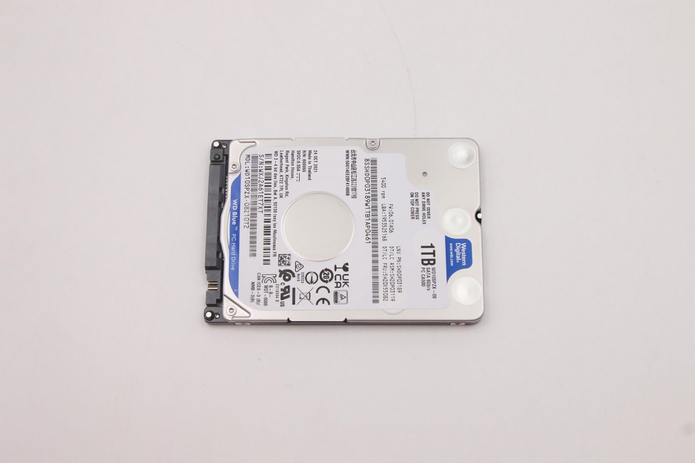 1TB 2.5" SATA internal hard 