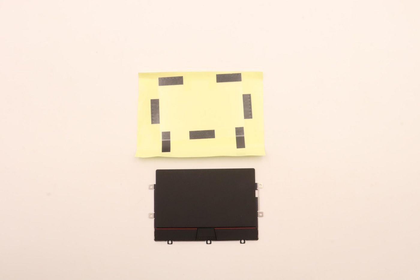 Glass laptop assembly for 