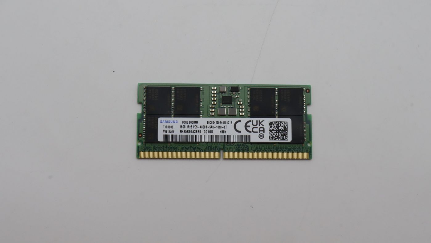 16GB DDR5 SODIMM memory 