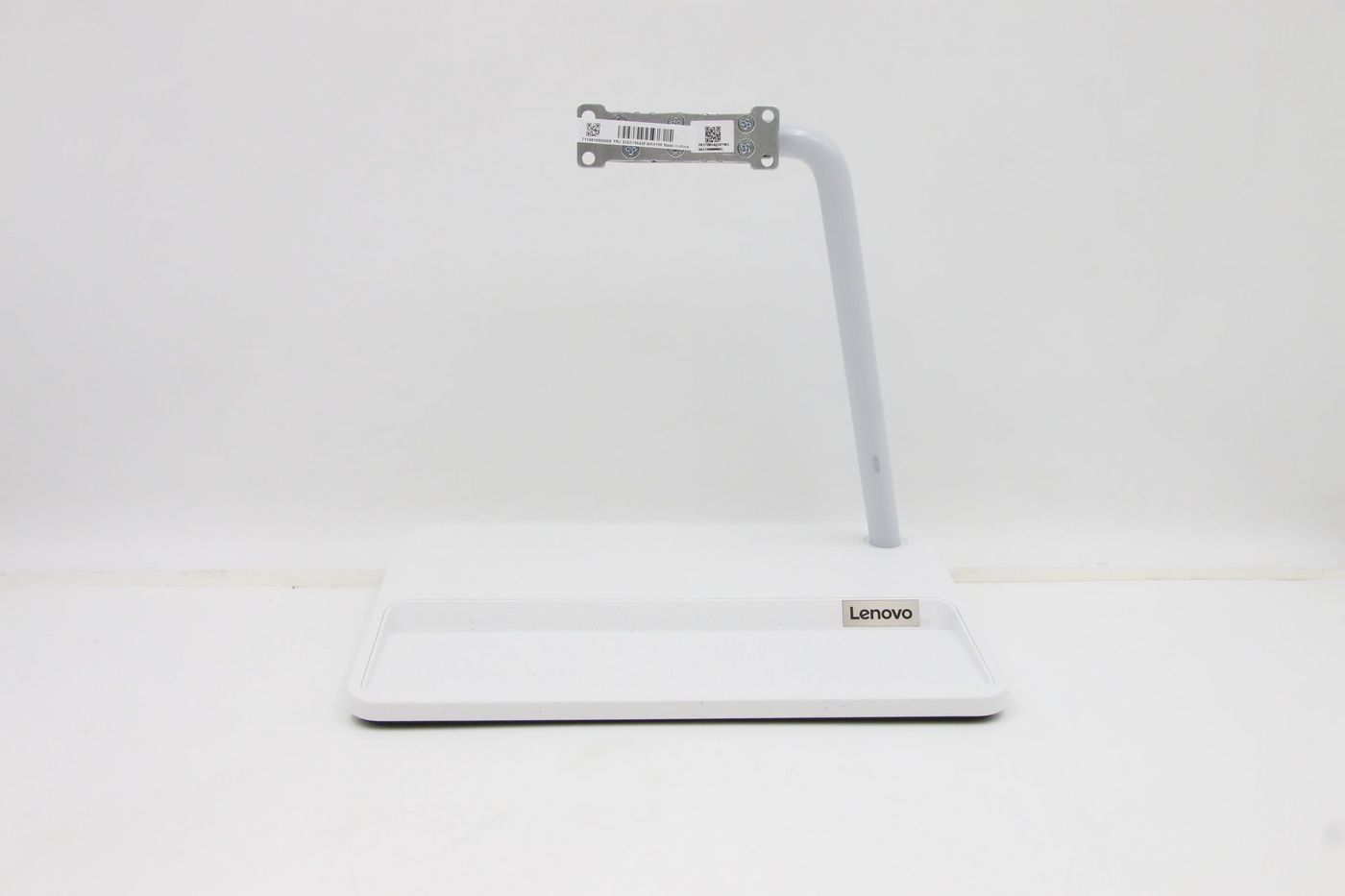 White monitor stand for 