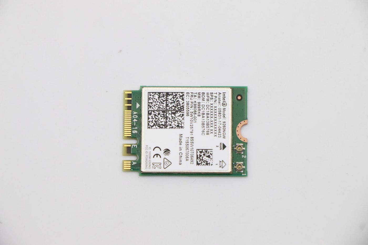 Intel Wireless-AC 9260 M.2 