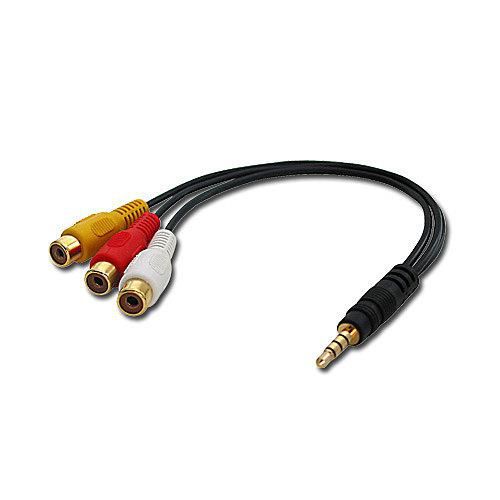 AV Adapter Cable - Stereo & 