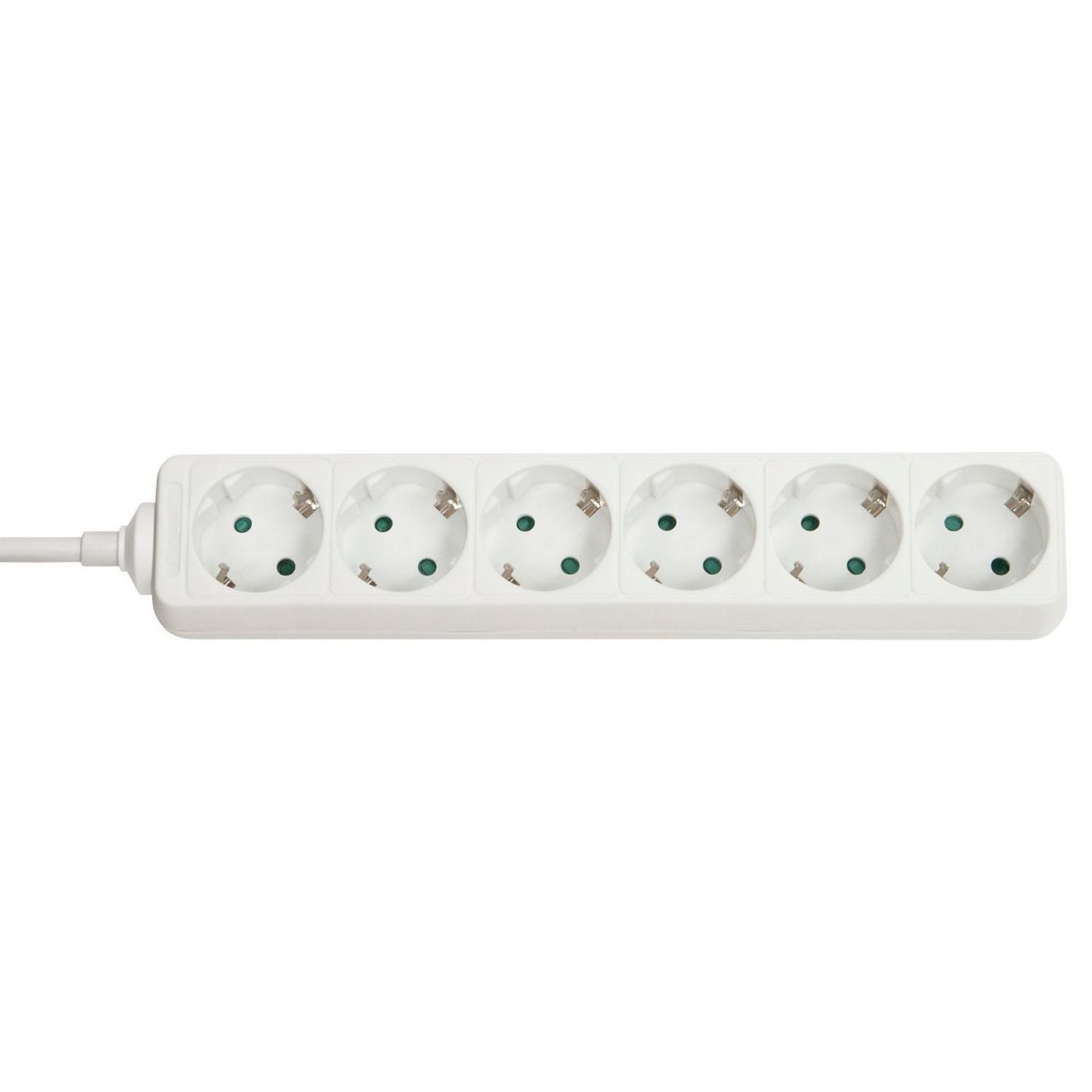 6-Way Schuko Mains Power