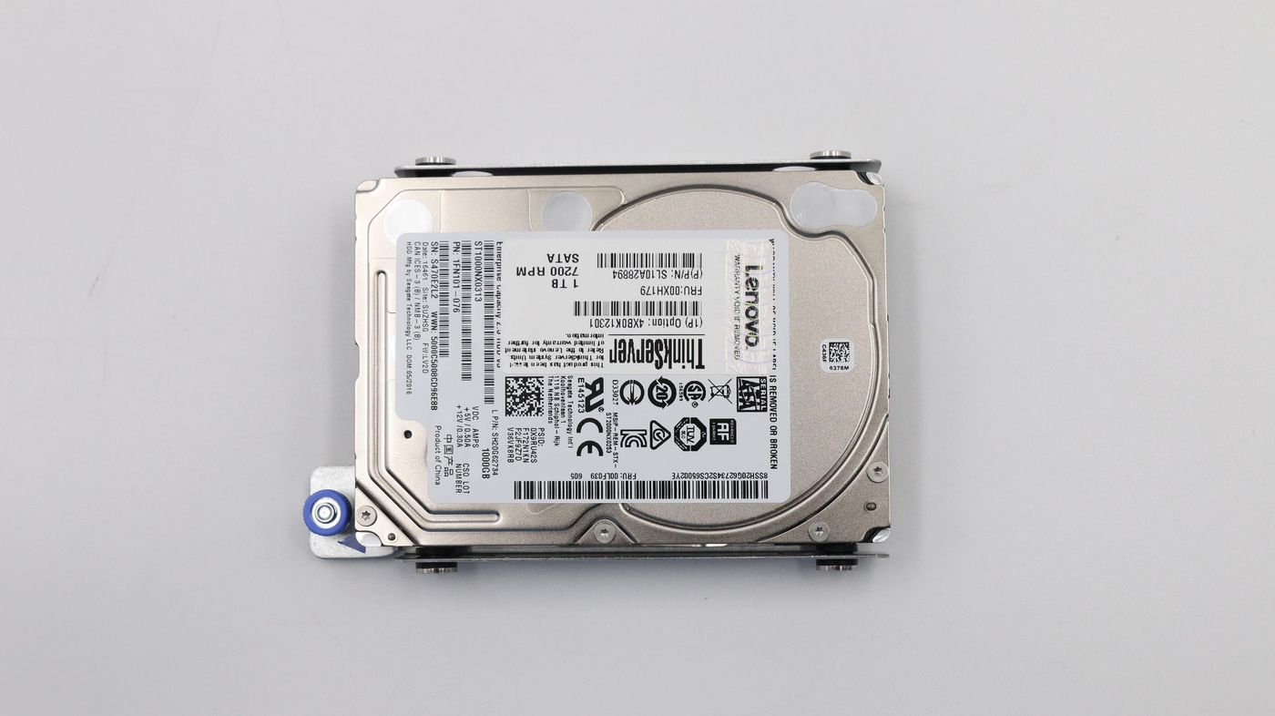 1TB 2.5" SATA hard disk drive