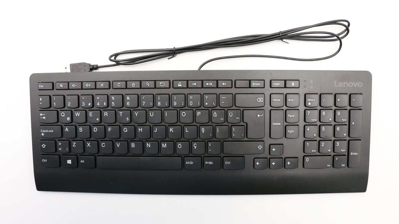 Slim USB keyboard for 