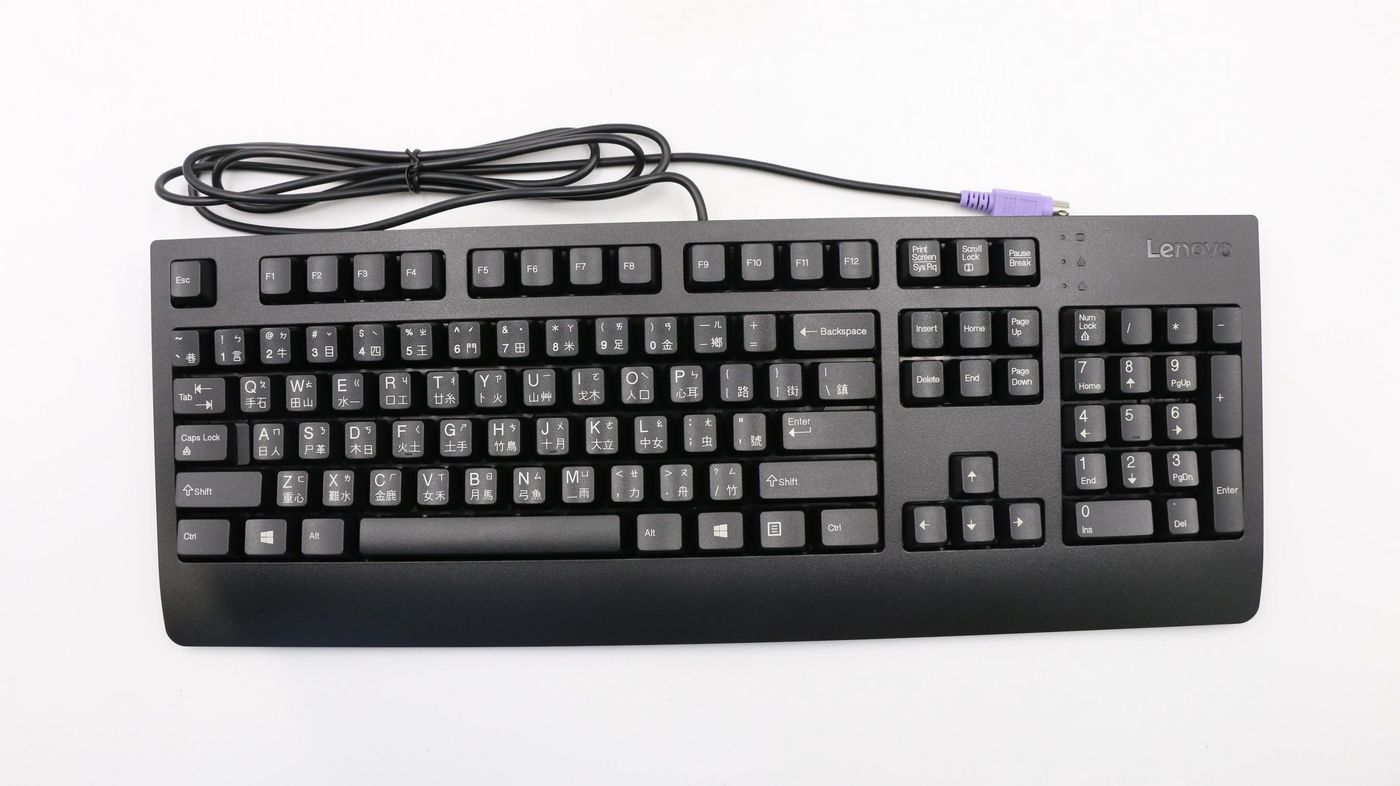 Keyboard PS2 BK TC ENG