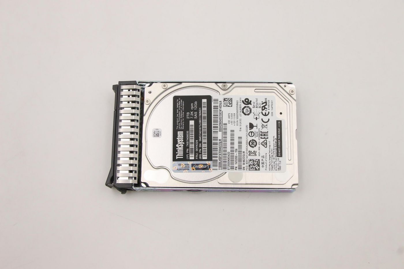 2TB 7.2K 12Gbpshot swap
