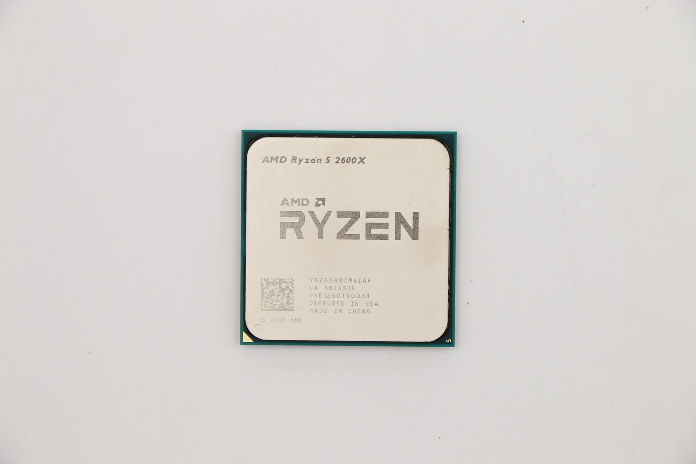 AMD Ryzen 5 2600X processor, 