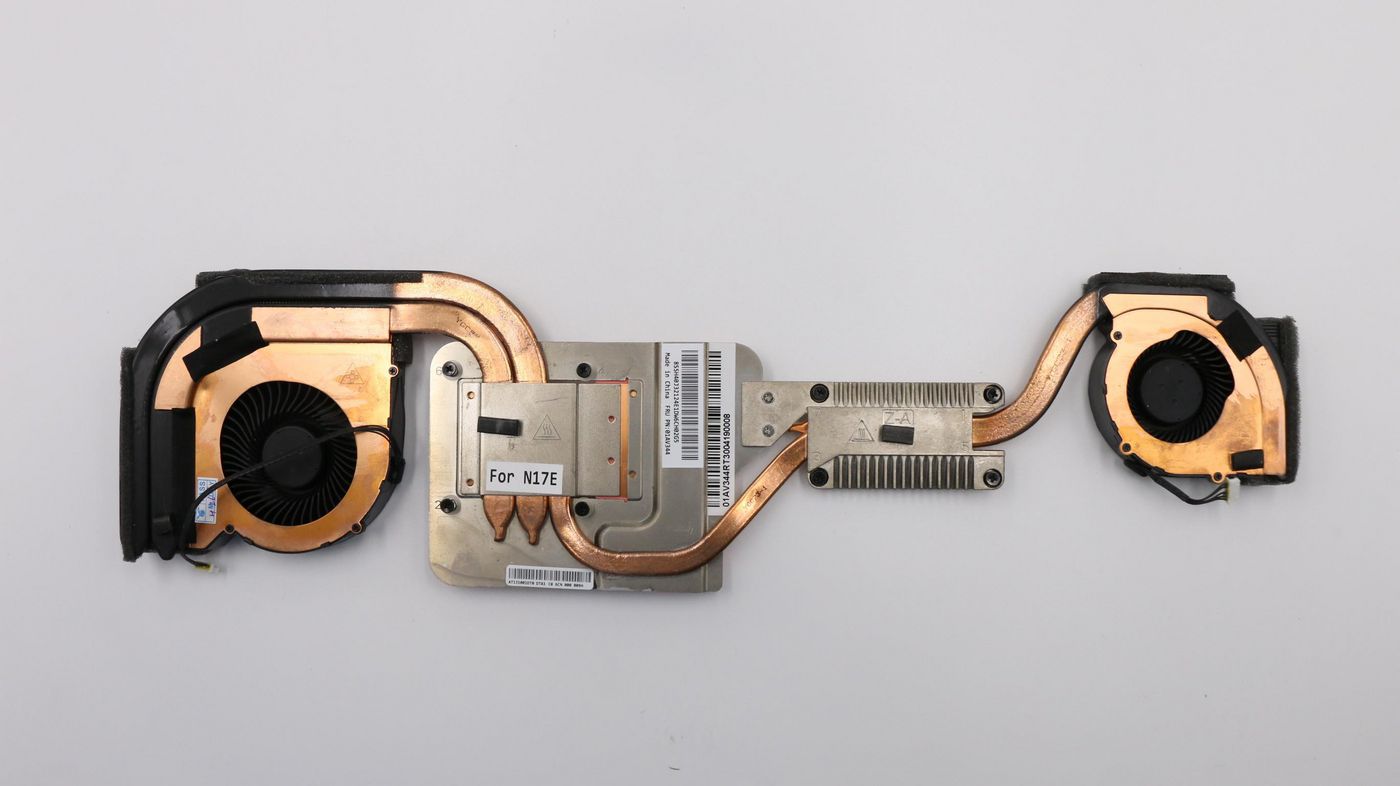 CPU/MXM N17E thermal heatsink
