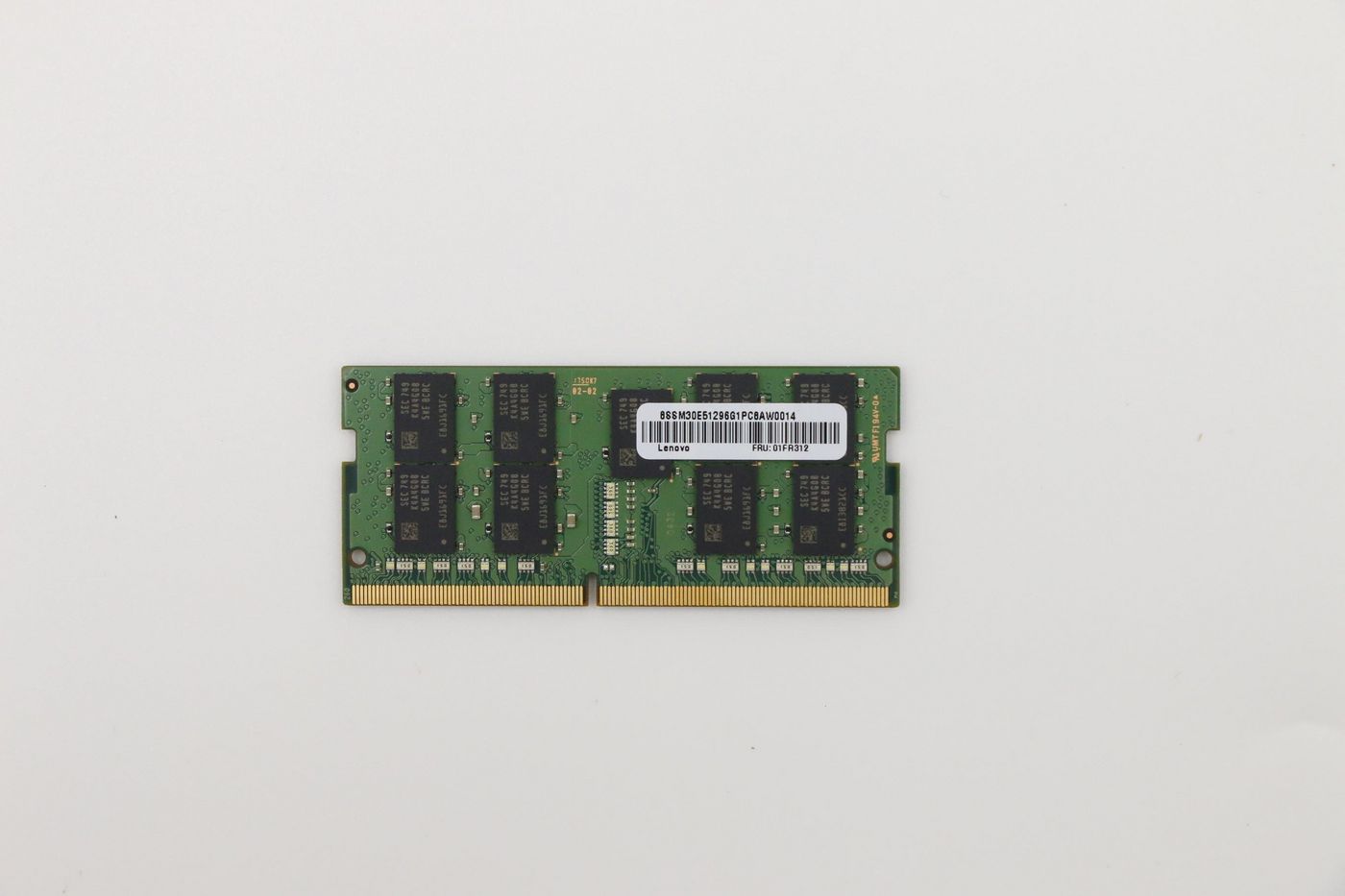 8GB DDR4 ECC SODIMM memory 