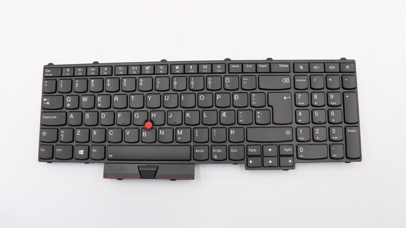 Lenovo Keyboard w/Backlight Iceland