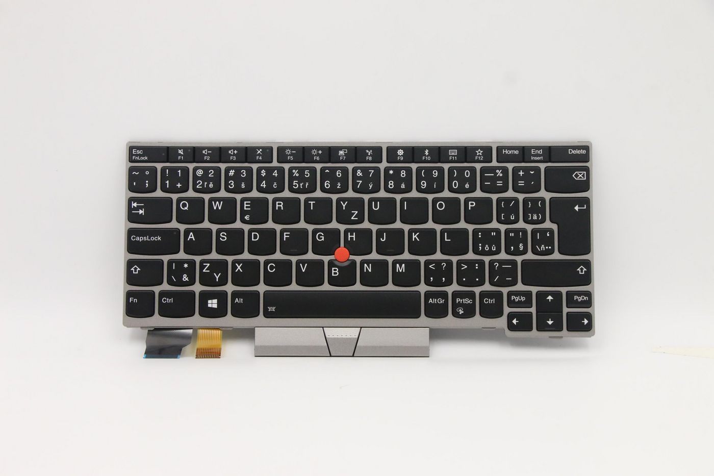 Keyboard Silver Czech/Slovak
