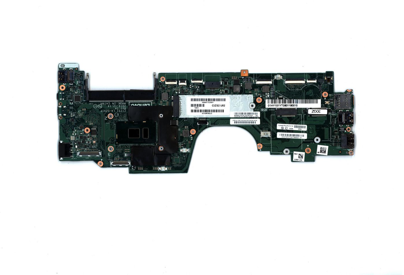 Intel i7-7600U motherboard 