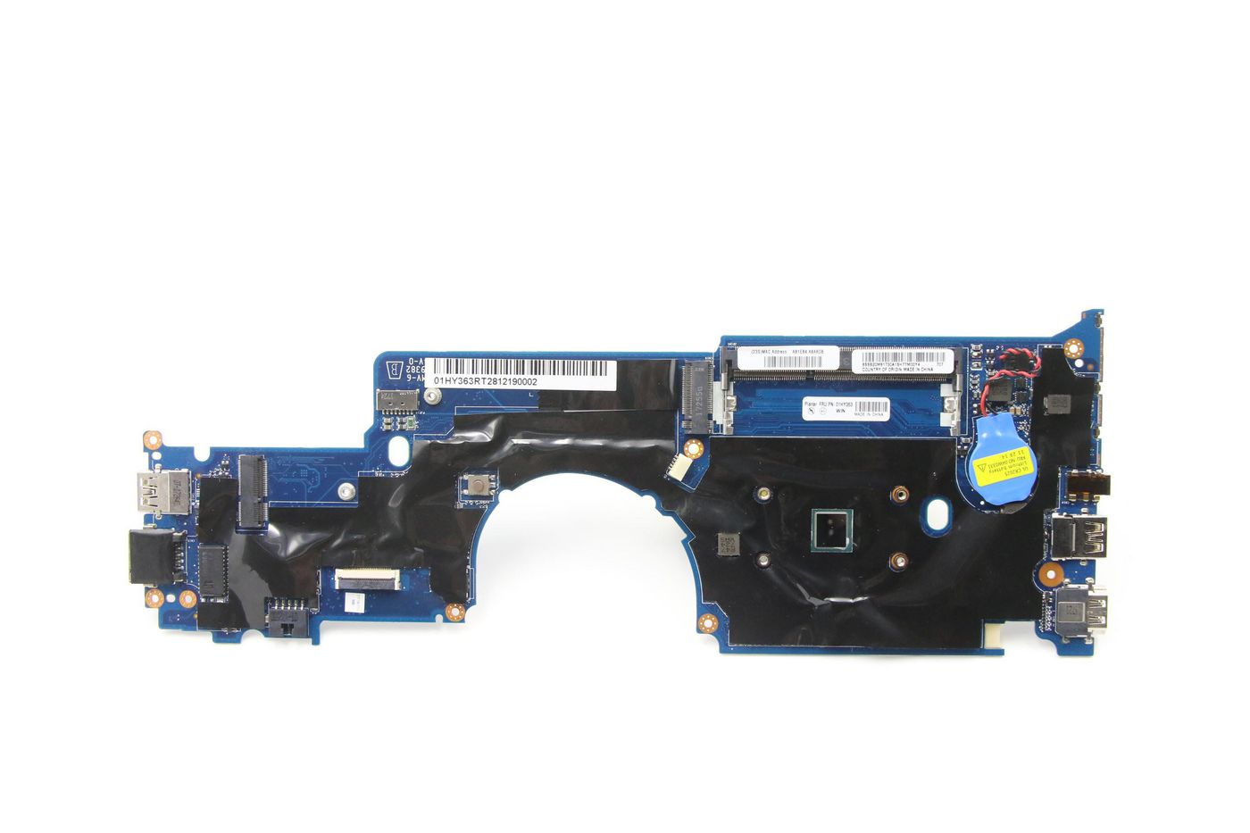 Touchscreen assembly for