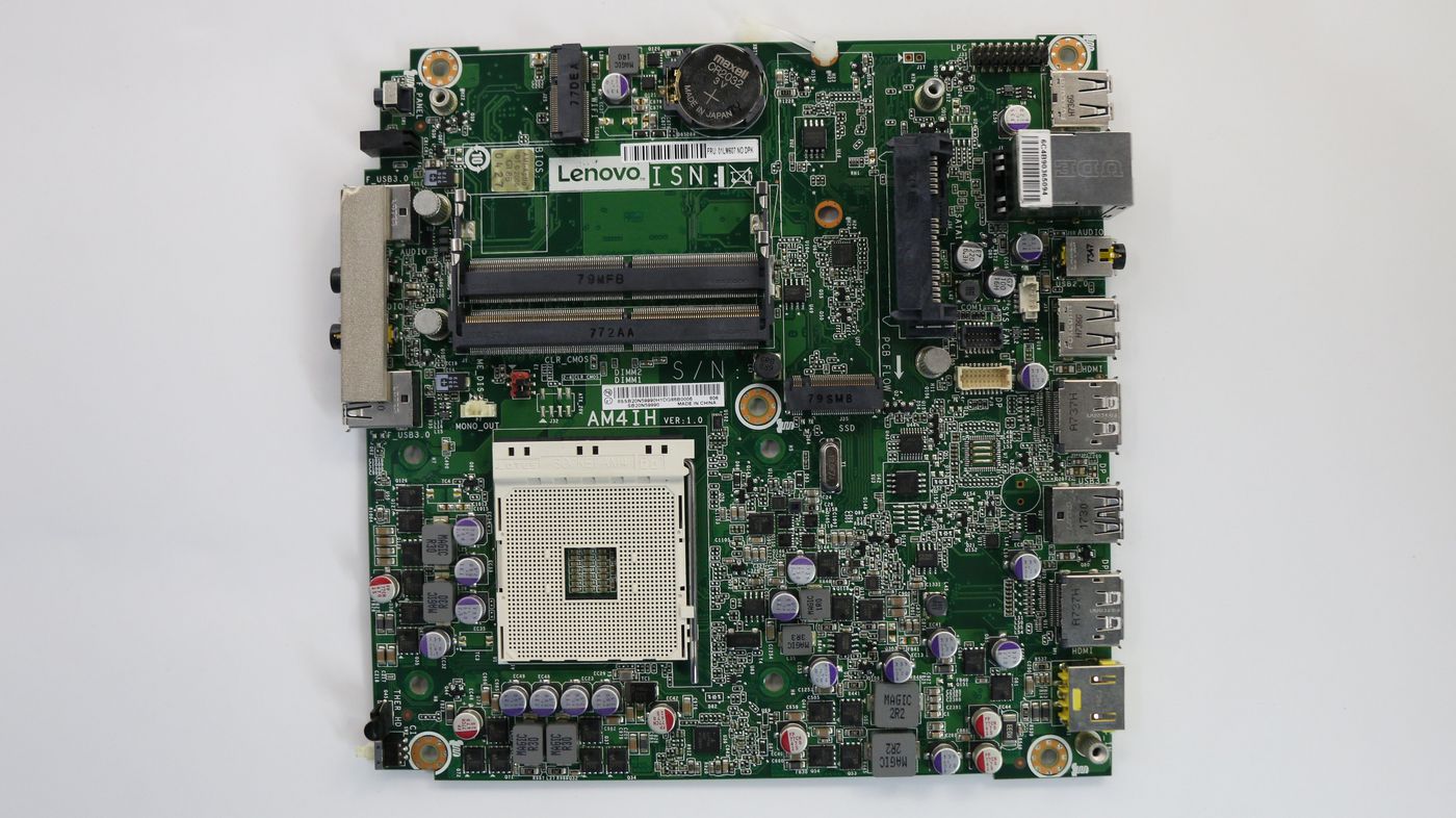 Compact desktop PC with AMD 