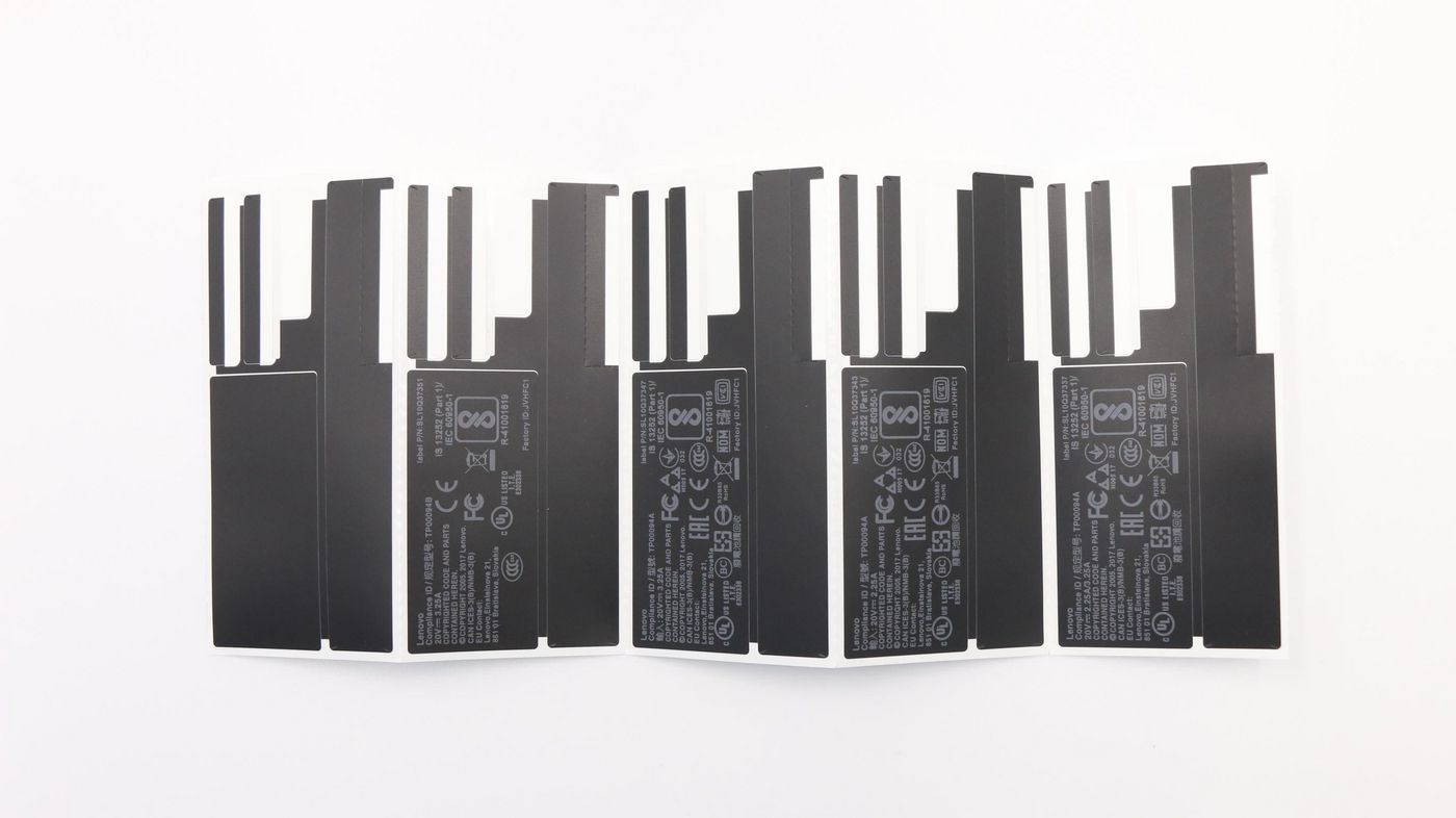 Lenovo Dooku Intel System label b