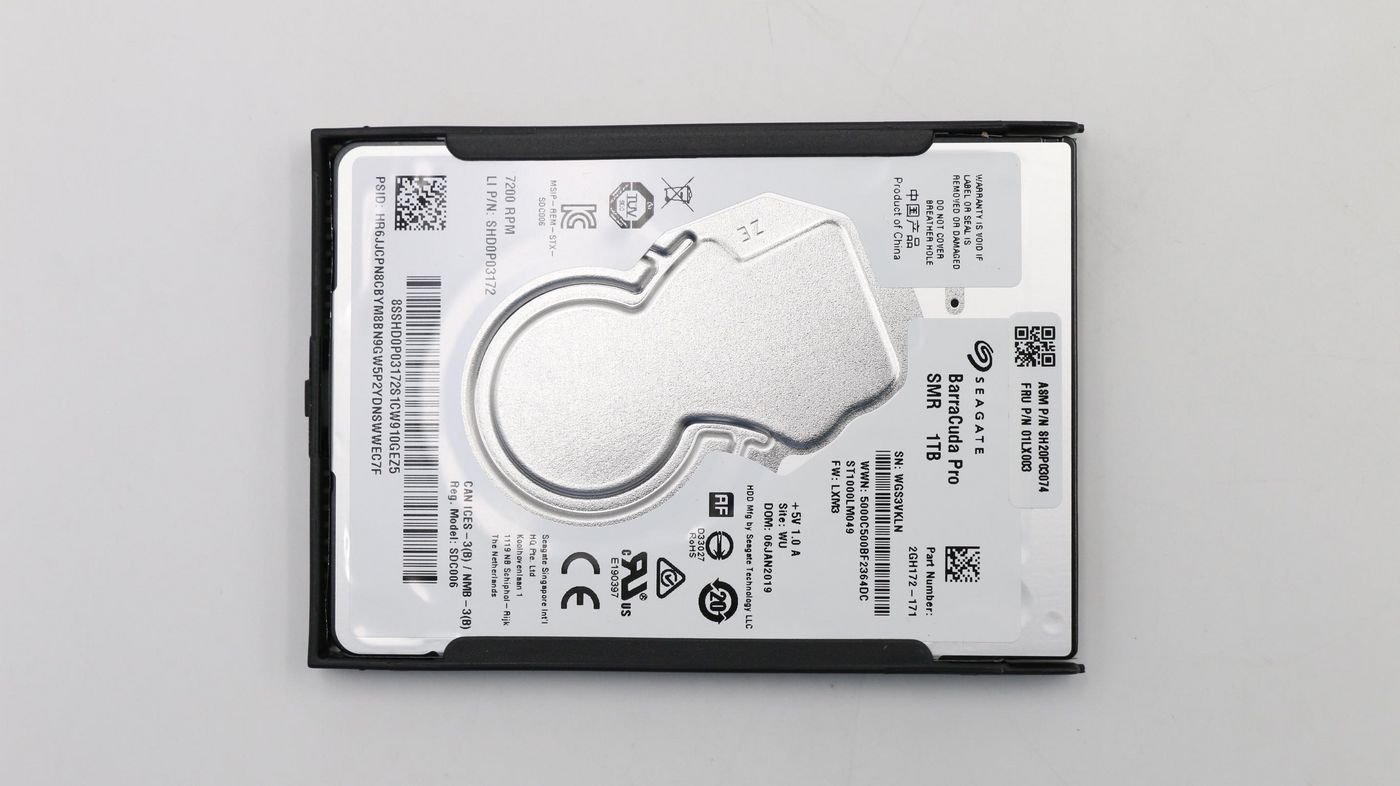 Lenovo HDD 1TB 7200rpm 7mm 6Gb/s SMR ST