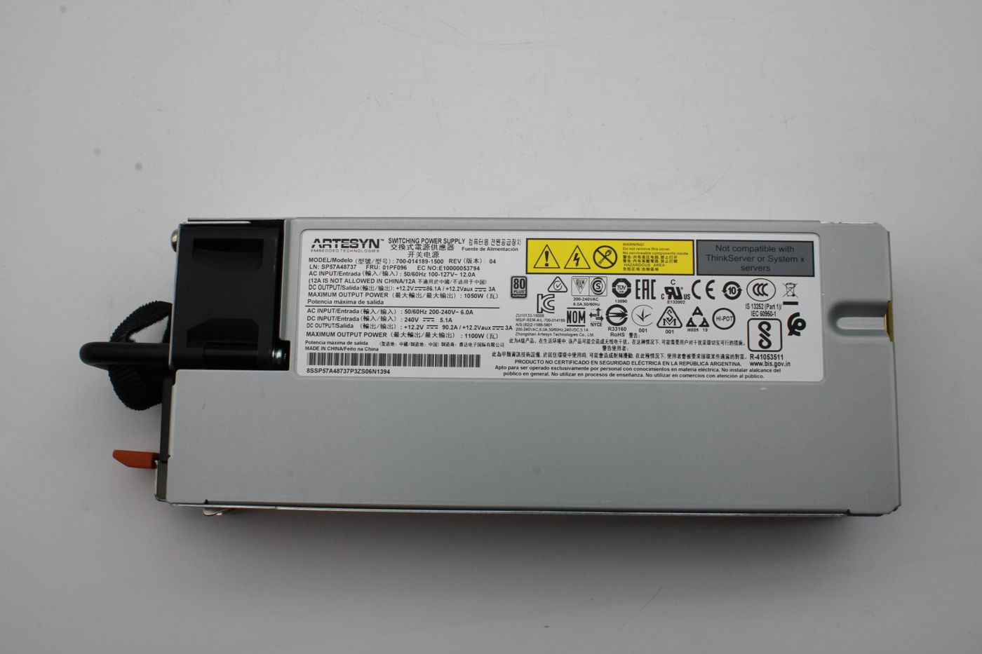 Power Supply Artesyn 1100W