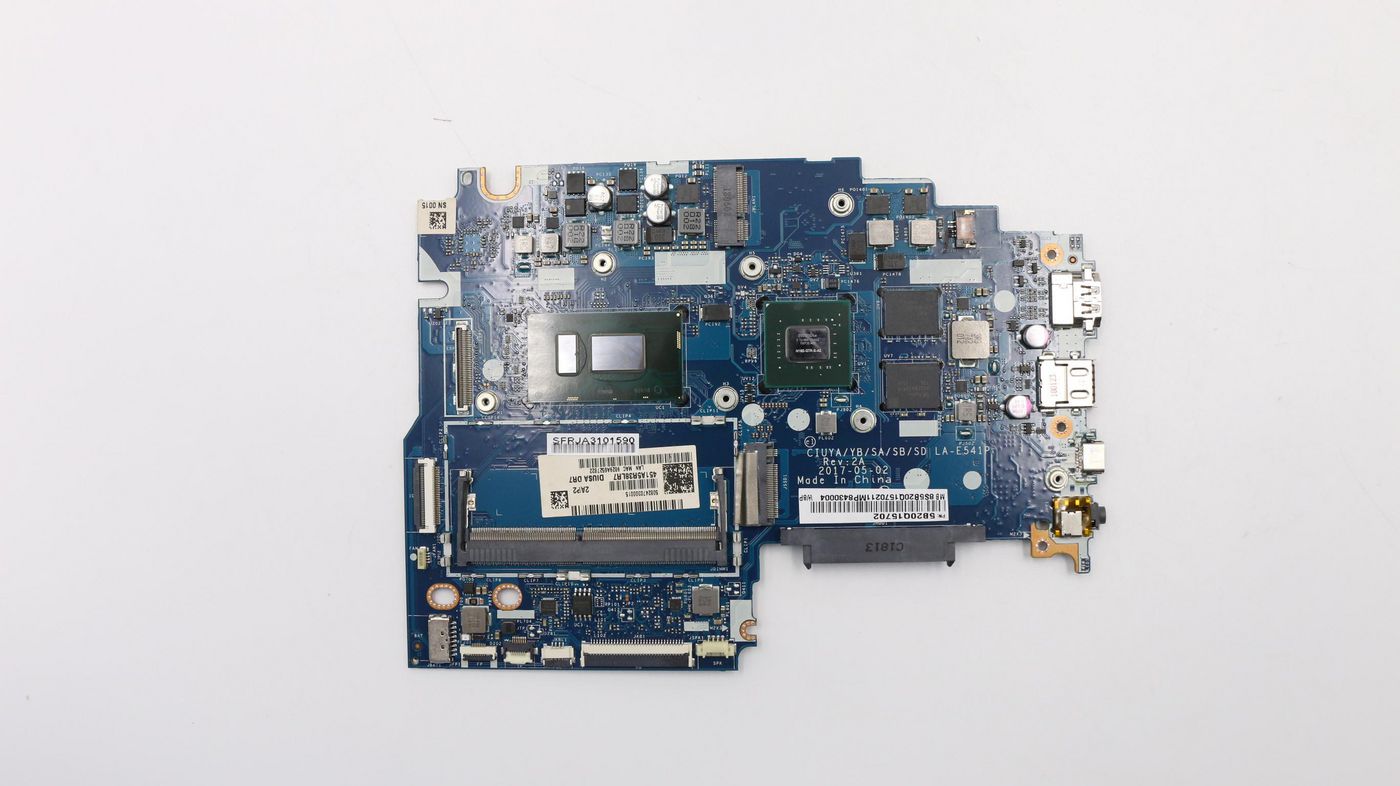 Motherboard with Intel Core 