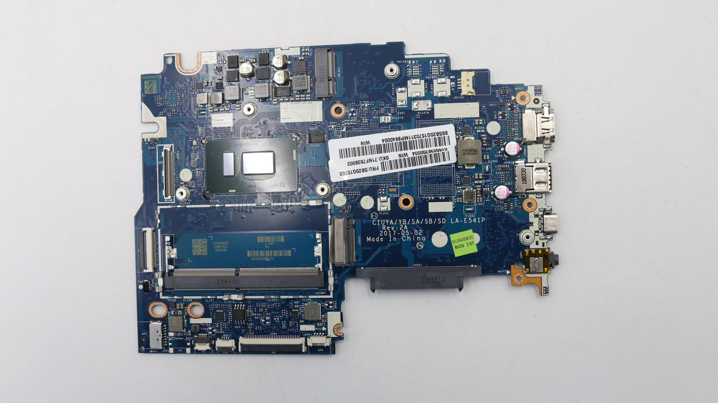 ThinkPad T480 motherboard 