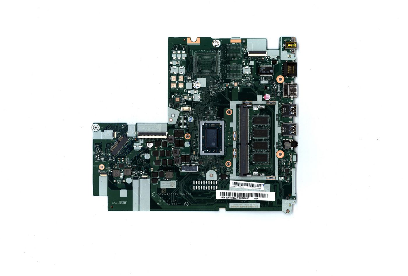 Lenovo Systemboard L 81D2 R32200U UMA D4G WIN