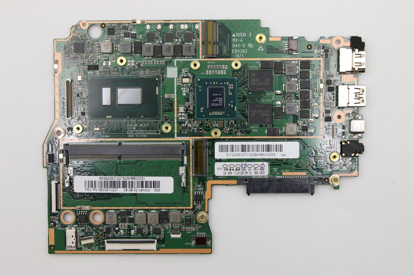 Lenovo Systemboard I58250UNOKR540_2G4GNew