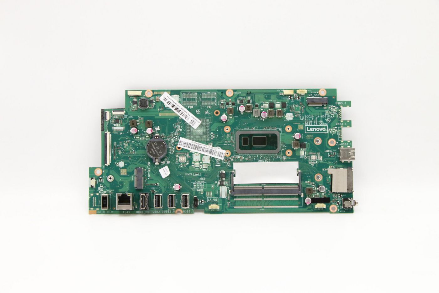 Motherboard with Intel 