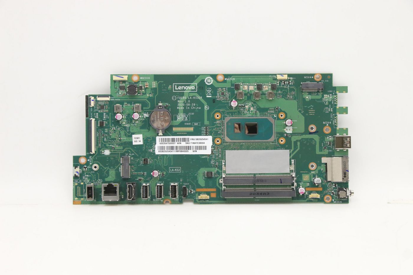 Motherboard Intel ICE-U 