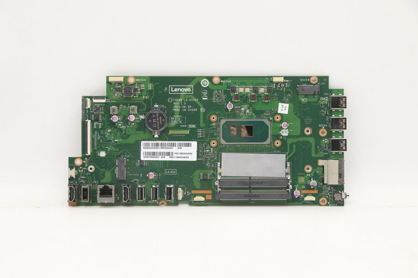 Motherboard Intel ICE-U 