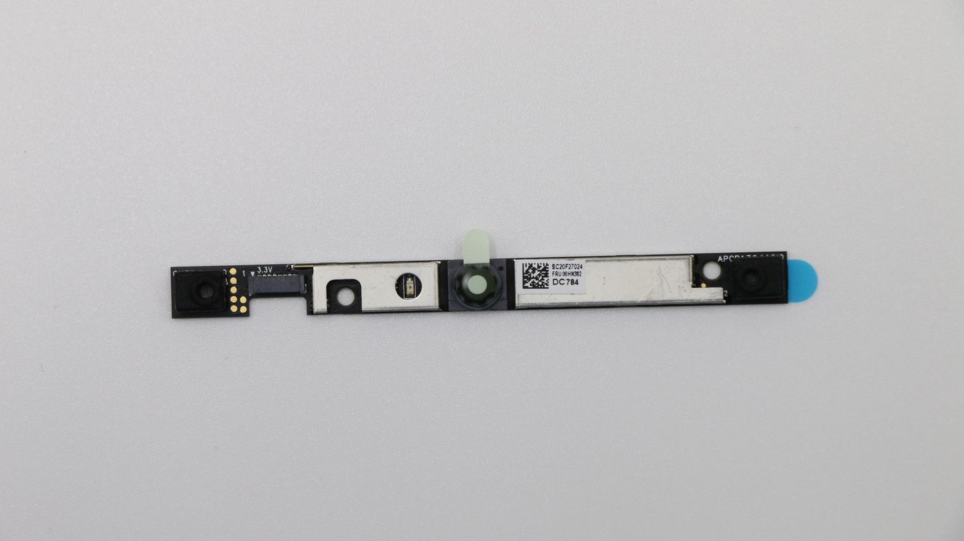 720P front-facing webcam with 